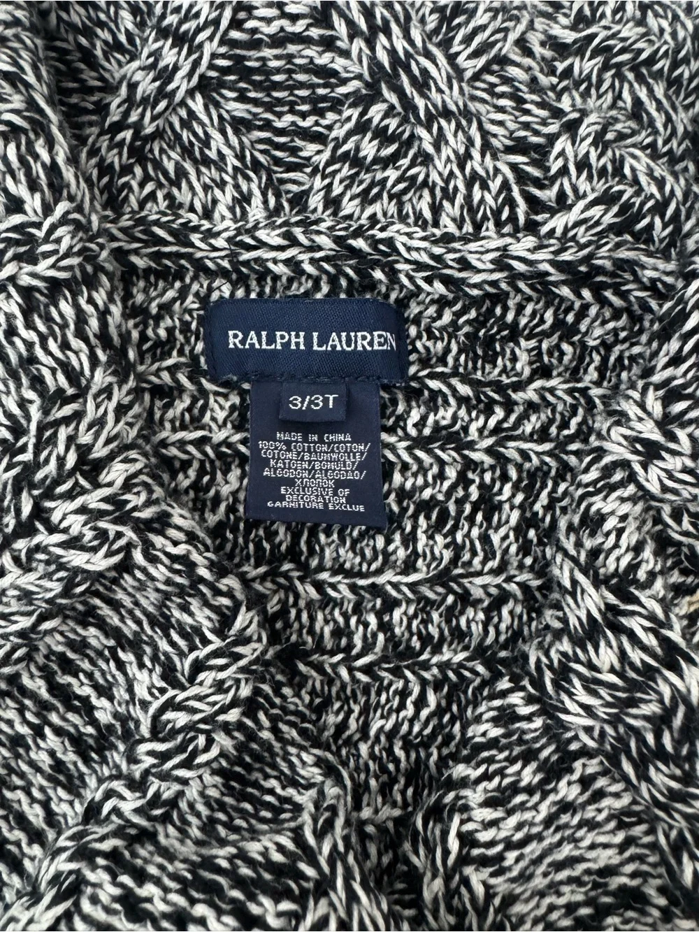 Ralph Lauren soft marled